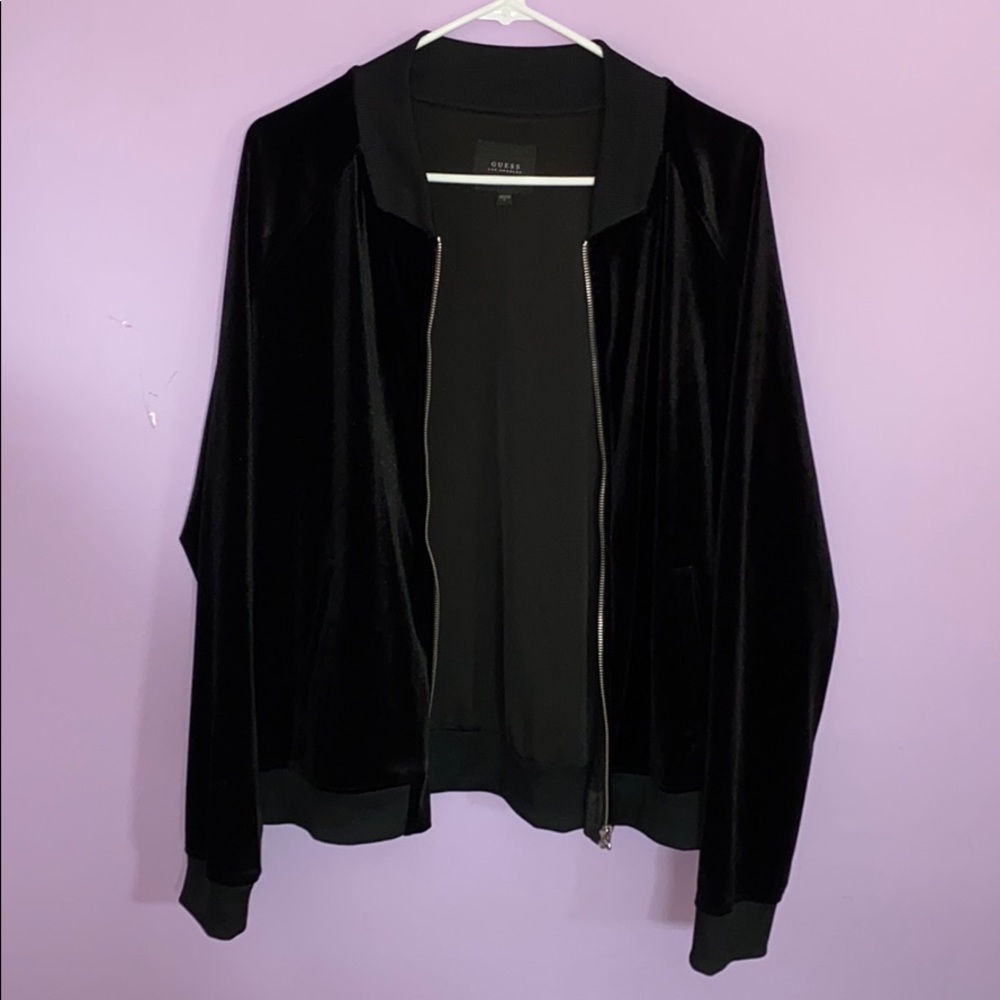 Guess Velour Tracksuit-Seperate